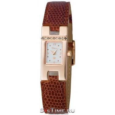 Женские золотые наручные часы Platinor 91455.306
