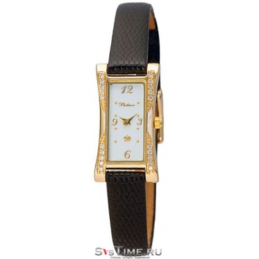 Женские золотые наручные часы Platinor 91711А.106
