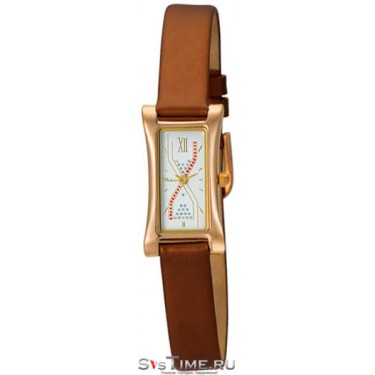 Женские золотые наручные часы Platinor 91750.125