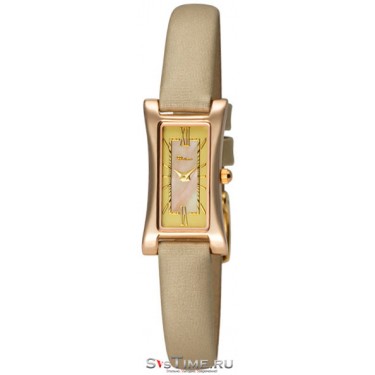 Женские золотые наручные часы Platinor 91750.417