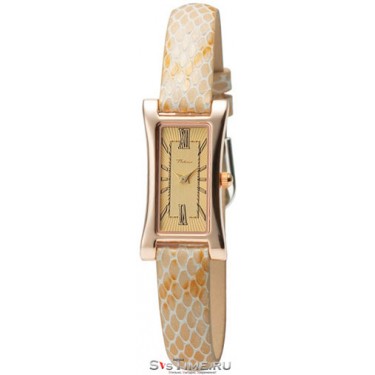 Женские золотые наручные часы Platinor 91750.420