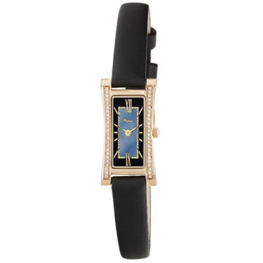 Женские золотые наручные часы Platinor 91751.517