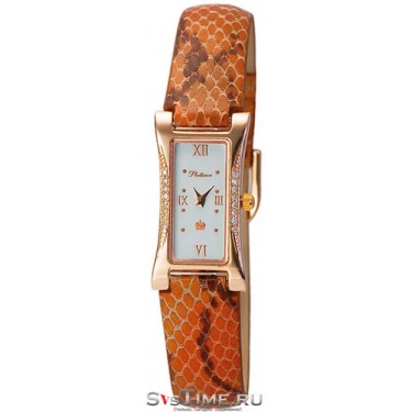 Женские золотые наручные часы Platinor 91751А.116
