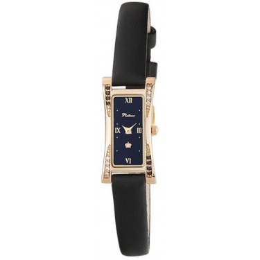 Женские золотые наручные часы Platinor 91755A.516