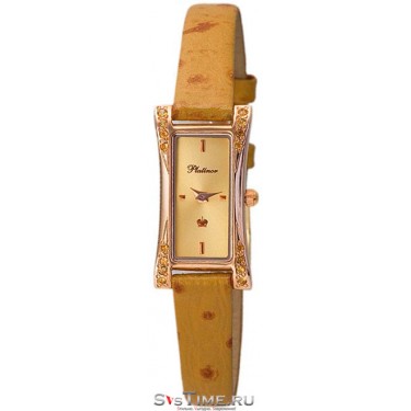Женские золотые наручные часы Platinor 91757.403