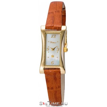 Женские золотые наручные часы Platinor 91760.306