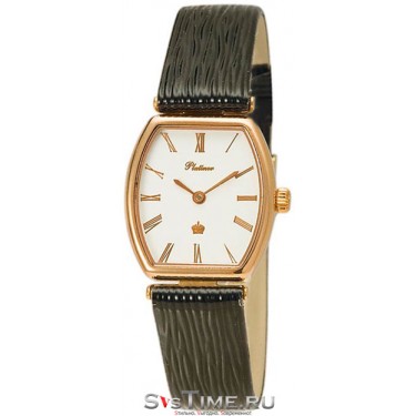 Женские золотые наручные часы Platinor 92150.115