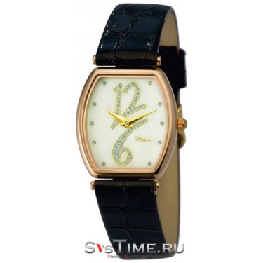 Женские золотые наручные часы Platinor 92150.328