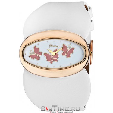 Женские золотые наручные часы Platinor 92650-1.355