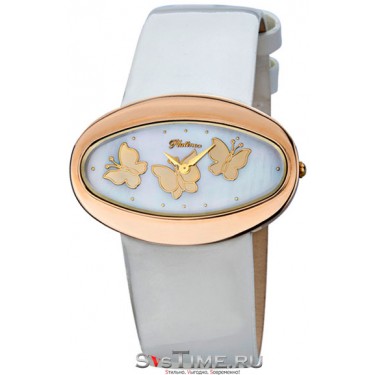 Женские золотые наручные часы Platinor 92650.355