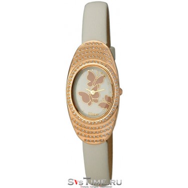 Женские золотые наручные часы Platinor 92756.335