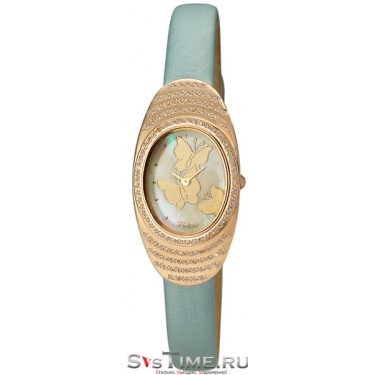 Женские золотые наручные часы Platinor 92756.336