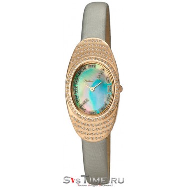 Женские золотые наручные часы Platinor 92756.527