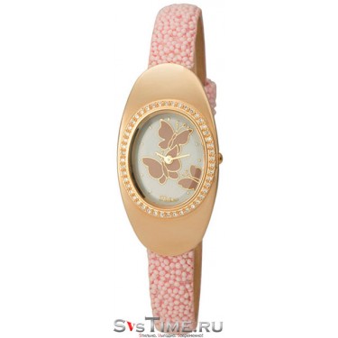 Женские золотые наручные часы Platinor 92756А.335
