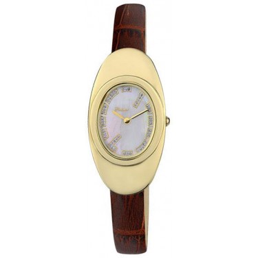Женские золотые наручные часы Platinor 92760.327