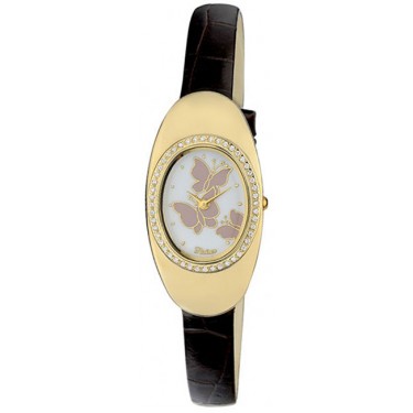 Женские золотые наручные часы Platinor 92766A.335