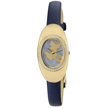 Женские золотые наручные часы Platinor 92766A.636
