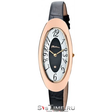 Женские золотые наручные часы Platinor 92850.110