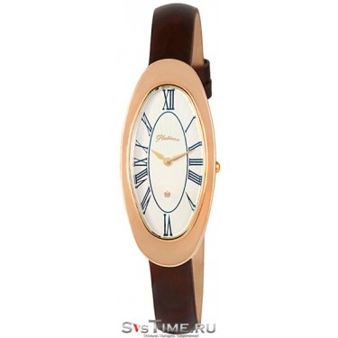 Женские золотые наручные часы Platinor 92850.121