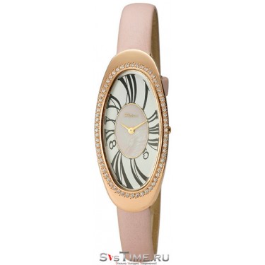 Женские золотые наручные часы Platinor 92856.117