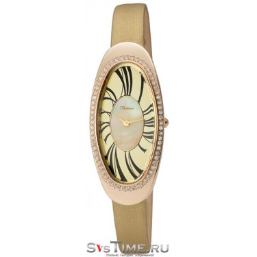 Женские золотые наручные часы Platinor 92856.417