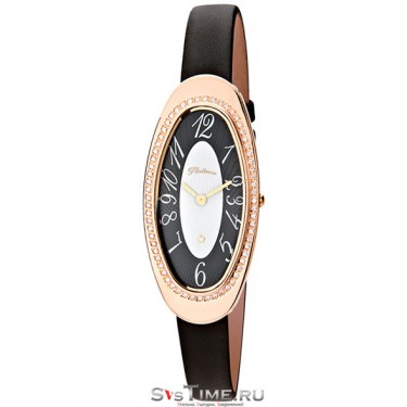 Женские золотые наручные часы Platinor 92856.510