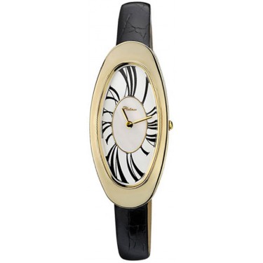Женские золотые наручные часы Platinor 92860.117