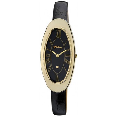 Женские золотые наручные часы Platinor 92860.515