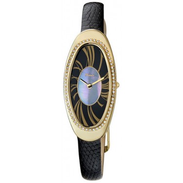 Женские золотые наручные часы Platinor 92866.517
