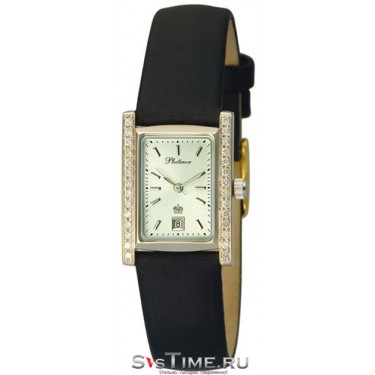 Женские золотые наручные часы Platinor 92941.203