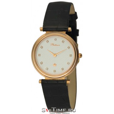 Женские золотые наручные часы Platinor 93250.202