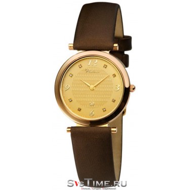 Женские золотые наручные часы Platinor 93250.412
