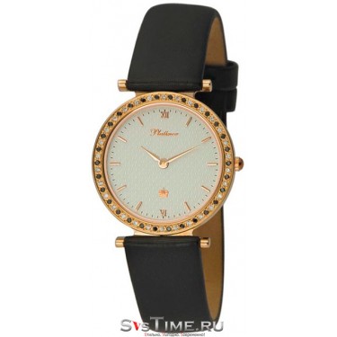 Женские золотые наручные часы Platinor 93255.122