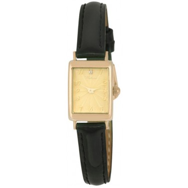 Женские золотые наручные часы Platinor 94550.411