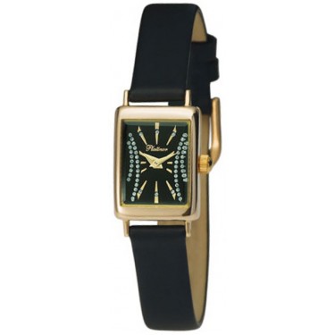 Женские золотые наручные часы Platinor 94550.527