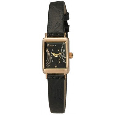 Женские золотые наручные часы Platinor 94550.528