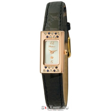 Женские золотые наручные часы Platinor 94752.206