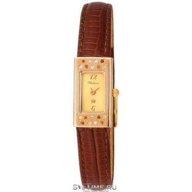 Женские золотые наручные часы Platinor 94758.406