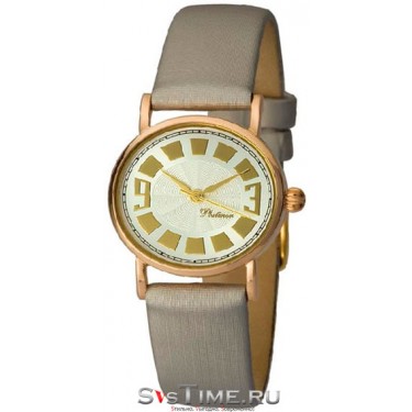 Женские золотые наручные часы Platinor 95050.232