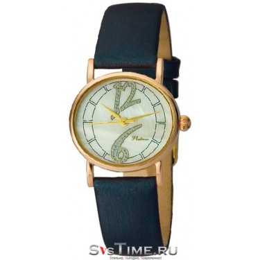 Женские золотые наручные часы Platinor 95050.328