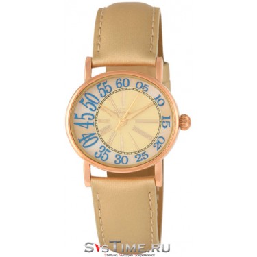 Женские золотые наручные часы Platinor 95050.433