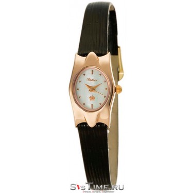 Женские золотые наручные часы Platinor 95550.301