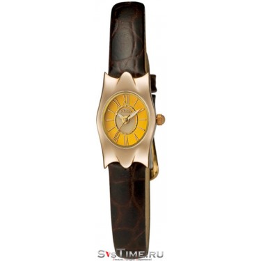 Женские золотые наручные часы Platinor 95550.420