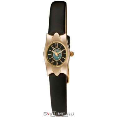 Женские золотые наручные часы Platinor 95550.520