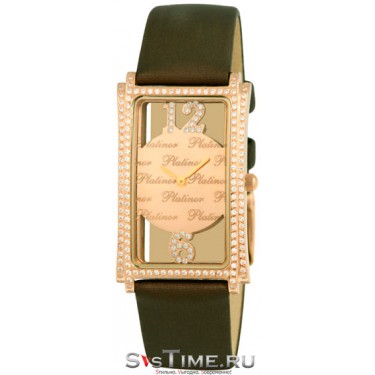 Женские золотые наручные часы Platinor 96056.429