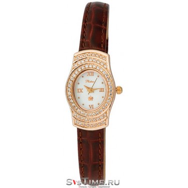 Женские золотые наручные часы Platinor 96151.316