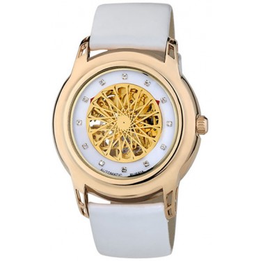 Женские золотые наручные часы Platinor 96330.154