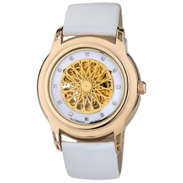 Женские золотые наручные часы Platinor 96350.154
