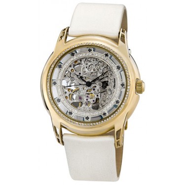 Женские золотые наручные часы Platinor 963631-1Д.156