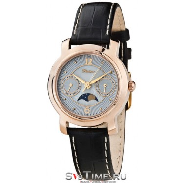 Женские золотые наручные часы Platinor 97250.813